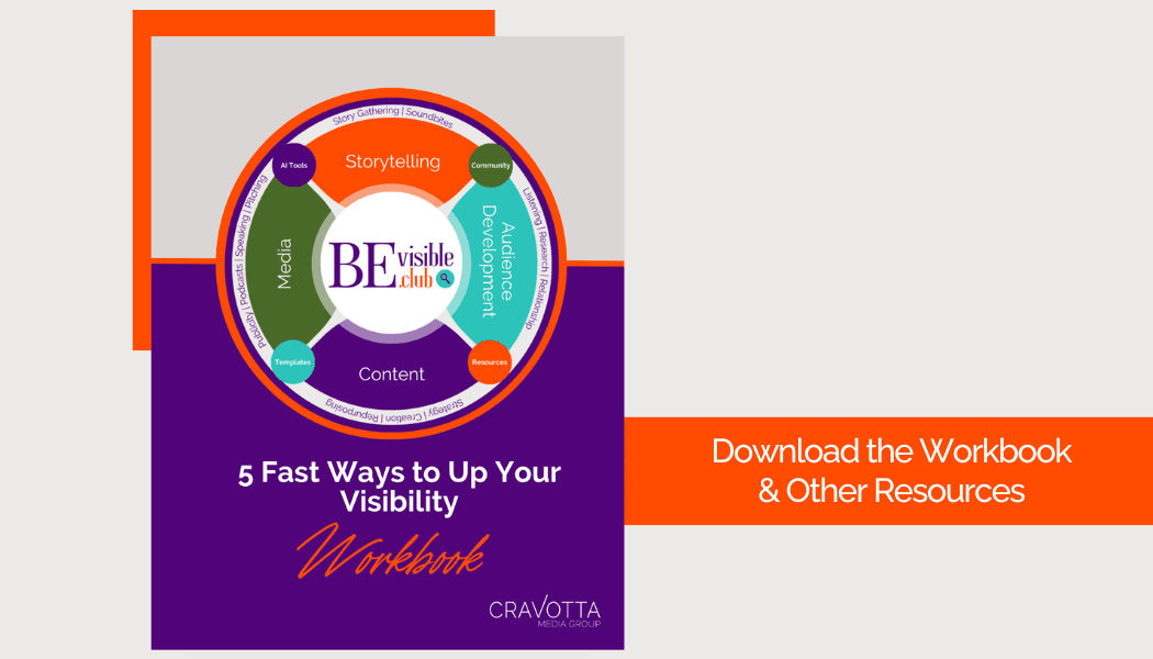 5 Fast Ways to Up Your Visibility | Workbook | Cravotta Media Group