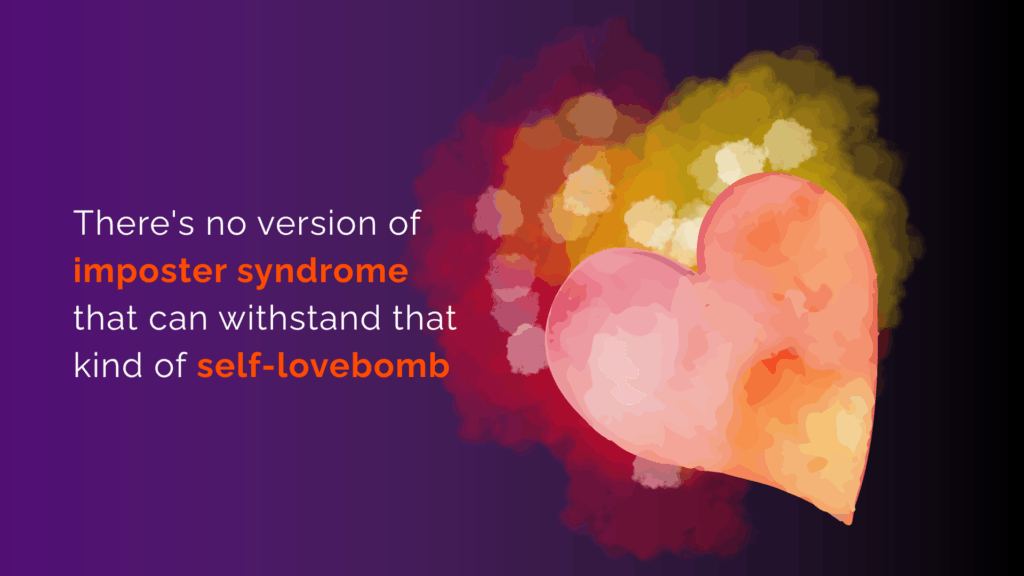 Self-Lovebomb | Heart with Glitter Bomb
